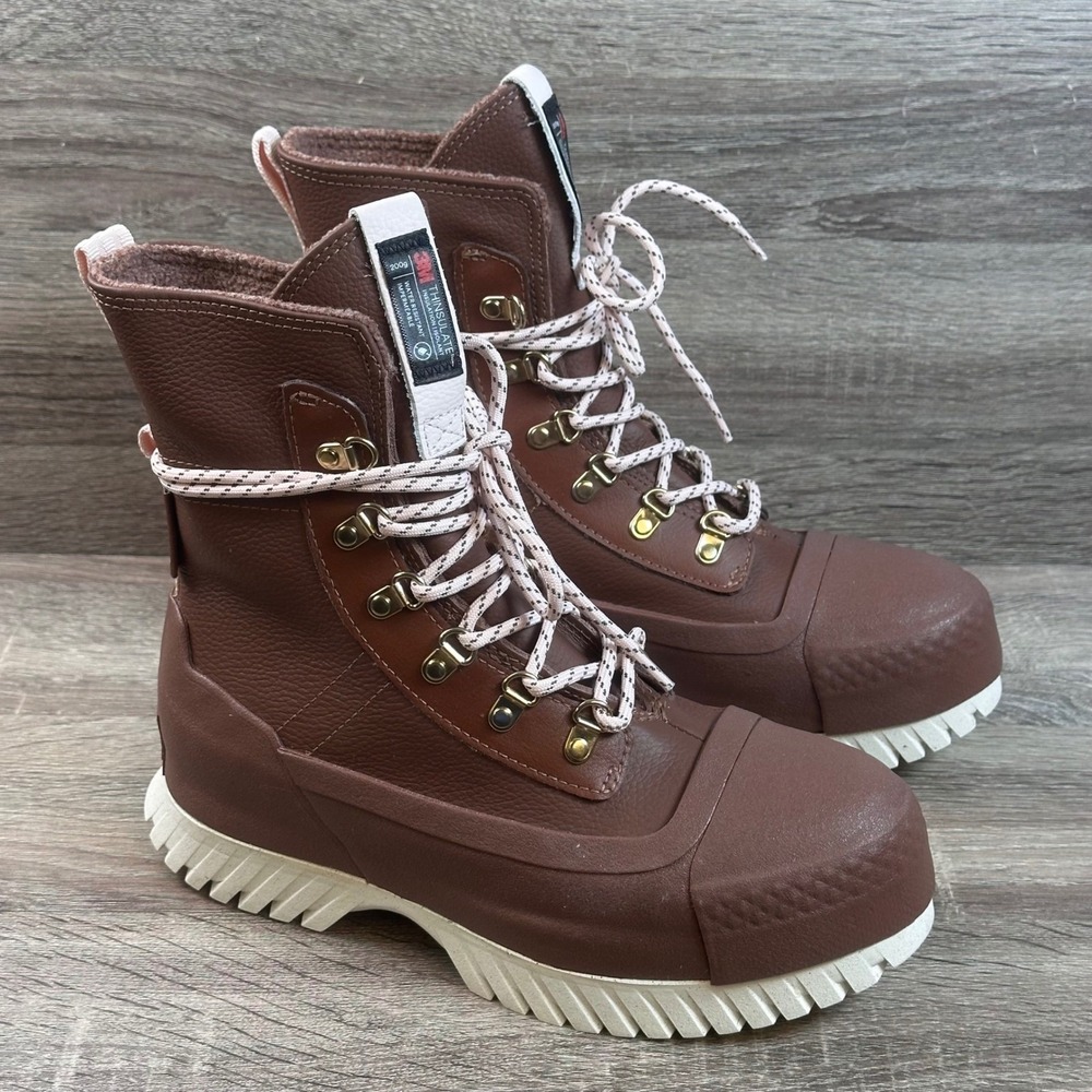 Converse Chuck Taylor All Star Waterproof Boots Womens 5.5 Gorpcore Grunge NEW
